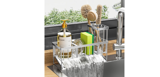 Cisily Sponge Holder for Kitchen Sink